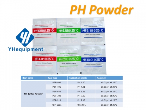 PH Powder Calibration Solution pH4.00, pH4.01, pH6.86, pH7.00, pH9.18 ...