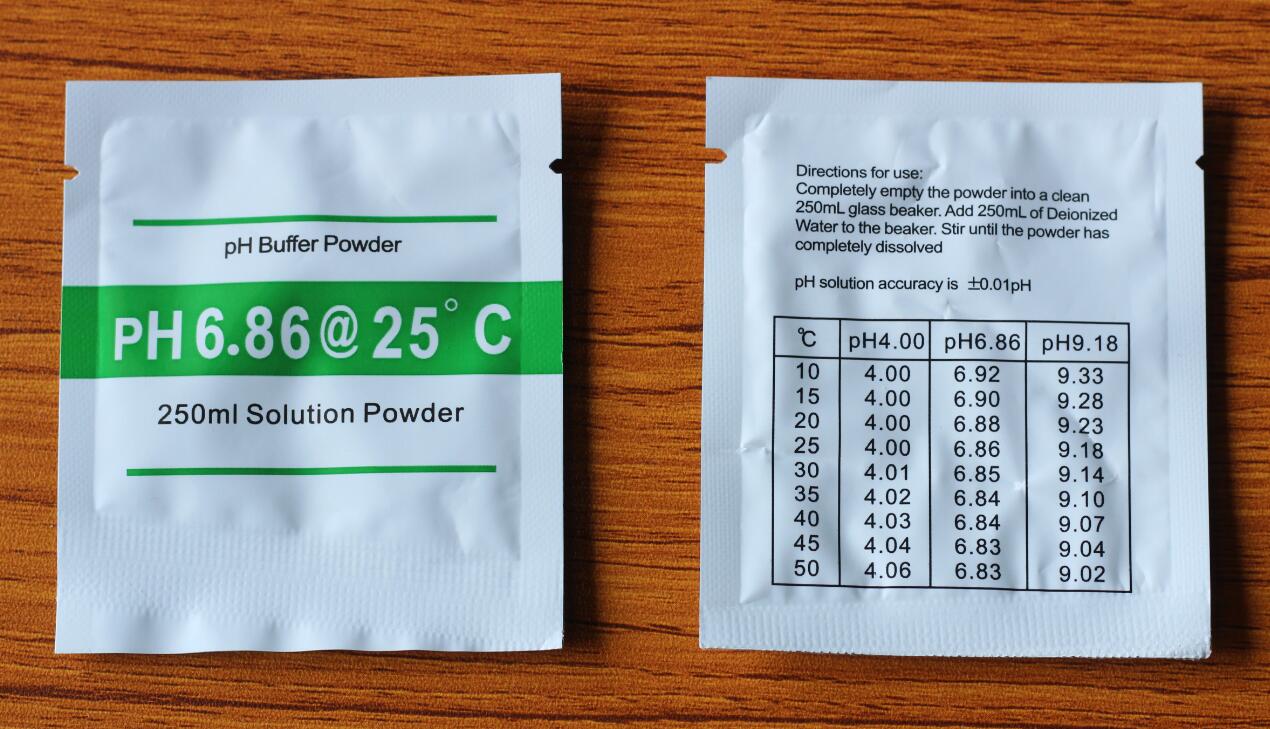 PH Powder Calibration Solution pH4.00, pH4.01, pH6.86, pH7.00, pH9.18 ...