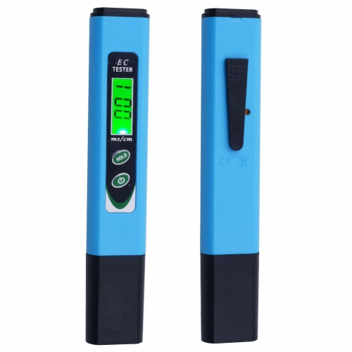 EC-963 Digital Hydroponics EC Meter Tester 19.99 mscm Water Quality ...