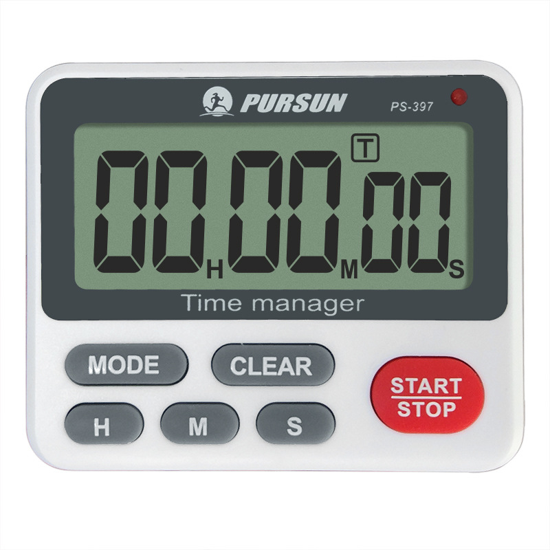 PS-397 with magnetic digital timer kitchen LCD display countdown 24 ...