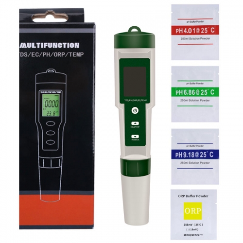 EZ9910 5 in 1 ph/orp/tds/ec/temperature digital meter water quality