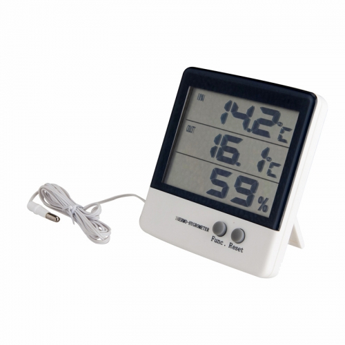 YH-TH066 Digital inout door thermometer / hygrometer Humidity Meter ...