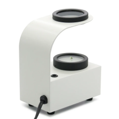 FTP-49 Polarizing plate desktop type gem Polariscope white desktop with conoscope