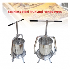 Stainless Steel Fruit and Honey Press Beeswax Press strainer