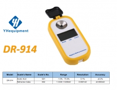 DR-914	Acetic Acid 	Refractive Index