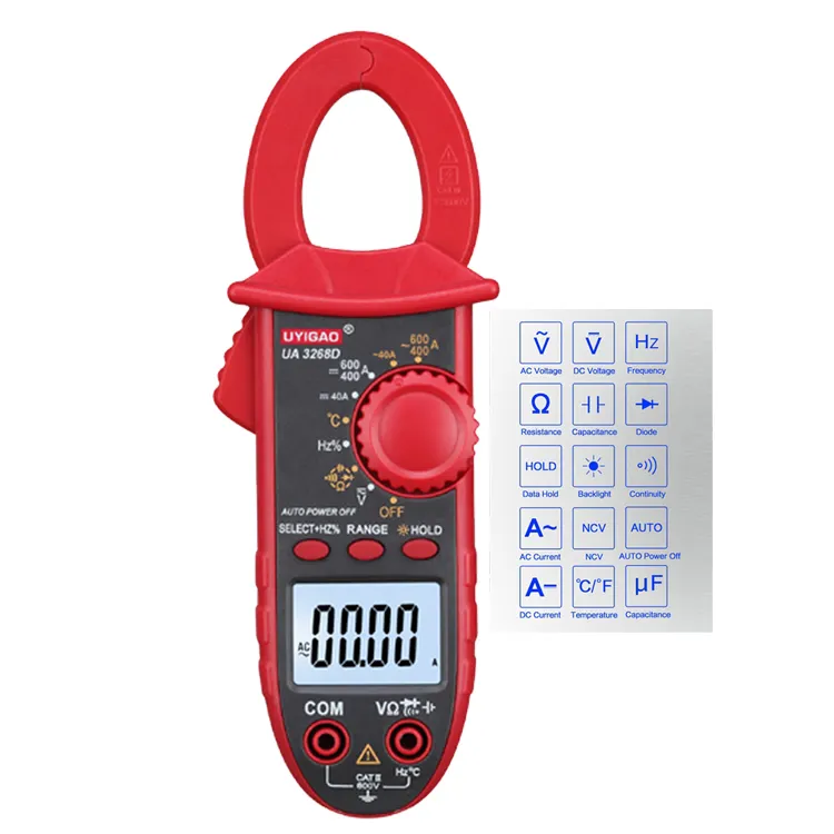 UA3268D digital clamp meter,Clamp Meter