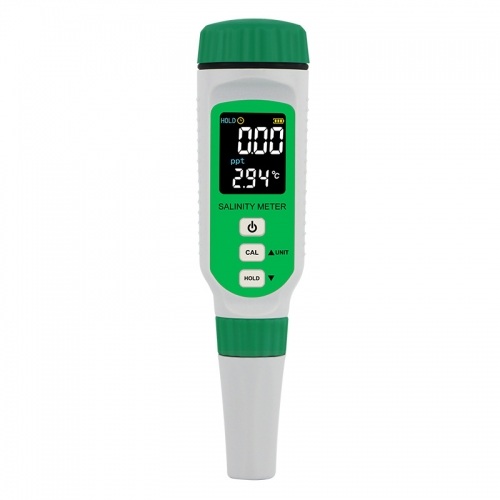 AR8212+ Portable High Precision Digital Salinity Meter for Swimming Pools Water Quality Tester Analyzer