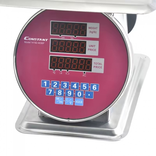 Platform Scale Display Led 14192-4036F Electronic Platform Scale LED Display 60KG Plate Scale ...