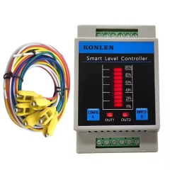 YH-W1WL-Tuya New Tuya Tank Water Level Sensor Controller Monitor KONLEN WIFI Smart Life Leakage Protection Flood Leak Alarm Detector Fish tank