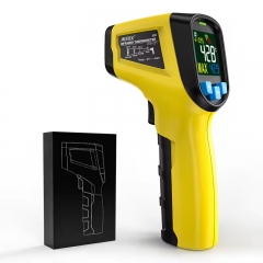 400 Industrial Thermometer Laser Temperature Meter Non-contact IR LCD Pyrometer Hygrometer Digital Thermometer Prices
