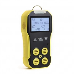 BH-4A 4 in 1 Portable Multi Gas Detector O2 / CO / H2S / EX Gas Detector with LCD Screen
