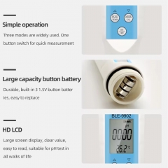 BLE-9902 Lab Smart Blue Tooth PH/EC / TEMP PH Meter BLE-9902 Water Quality Tester Pen for Aquarium