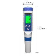 BLE-9909Smart PH Meter 5-point Calibration 5 In1PH/EC/TDS /Salinity/ TEMP Tester BLE-9909 Meter Powered by YINMIK Mobile App
