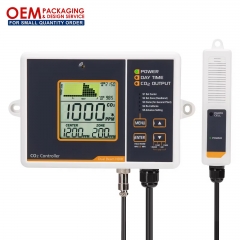 AQM-356 NEW Carbon Dioxide Monitor CO2 Controller W/ 4.6 Meters Dual Beam NDIR, Day Night Detector Sensor for Greenhouse, Mushrooms