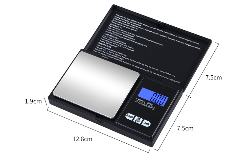 DH-CS-1000g 1000g/0.1g Hot Sell Mini Pocket Scale LCD Gram Digital ...