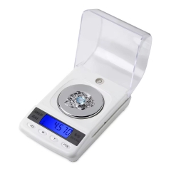 CX-50 50/0.001g Fashionable Digital Pocket Scale Mini Jewelry Gold Lab Carat Powder Weigh Scales Laboratory, Balance