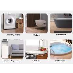 SFL-206-S1 Home Use Water Leakage Alarm Detector, Household Water Leak Monitor Drainage Alert Device
