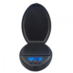 YH-FT001 100g/200gx0.01g Foldable Small Digital Pocket Jewelry Scale Electronic Polygon Weighing Diamond Scale Household Mini Karat Scale