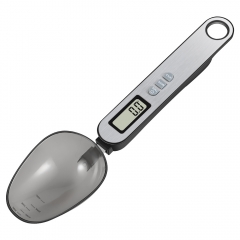 DY-412 300g/0.1g Electronic Spoon Kitchen Scale LCD Digital Food Weight Measuring Spoon Scale 500g/0.1g Spoon Scale for Flour Grains Kitchen Tool