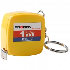 AC005 1m/3ft Mini Gift Tape Measure Keychain Retractable With Stable Slide Lock Ruler
