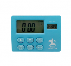 HX-1106 LCD Timer Clock Count Down Small LCD Digital Clock