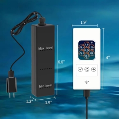 iBowl01 Durable Eco-Friendly ABS Plastic 4-in-1 Multifunctional PH TDS Temperature Humidity WIFI Monitor Tester Aquariums Accessories