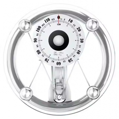MG05 120KG Weighing Non-Slip Leather Pad Mechanical Scale Household Scales for Measuring Human Body Weight Bathrooms