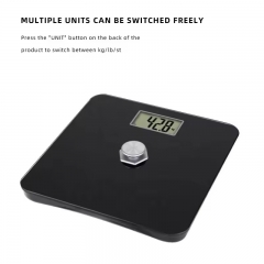 NS-A1 Latest High-Precision Battery-Free Body Scale Self-Generating with LCD Display for Measuring in Kilograms Hot Products