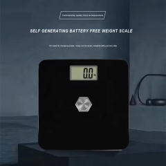 NS-A1 Latest High-Precision Battery-Free Body Scale Self-Generating with LCD Display for Measuring in Kilograms Hot Products