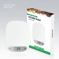 CK852A 5Kg/11Lb/1g Plastic Electronic Atom Digital Kitchen Food Weighing Scale