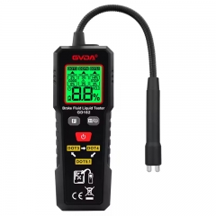 GD182 Moisture Meter Auto Brake Diagnostic Testing Tool Brake Fluid Tester Detector Pen with 5 LED Lights, Compatible with DOT3 DOT4 DOT5.1