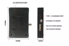 MD-2721 Factory Supply 5 in 1 Multi-Functional Online Water Analyzer TDS PH EC Temp Humidity Detector for Aquaculture