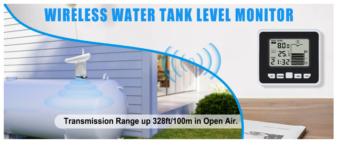 Tank Liquid Level Indicator FT0021 Wireless Tank Liquid Level Indicator ...
