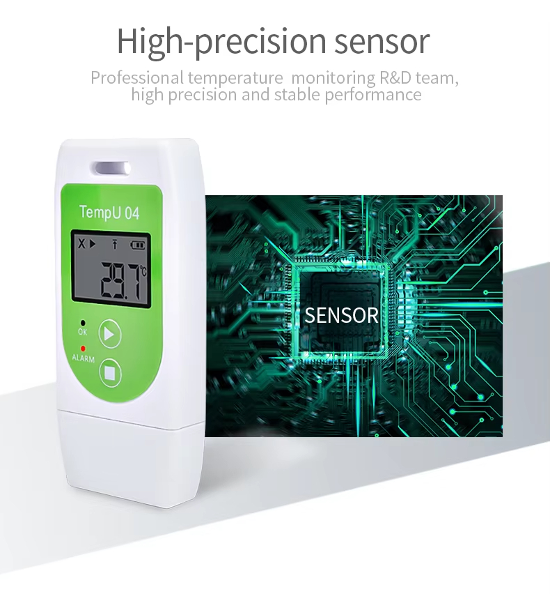 TempU04 USB Multi Use Data Logger Temperature Monitoring Cold Chain ...