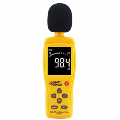 SMART SENSOR AS834+ Digital LCD Sound Level Meter Noisemeter 30-130dB ...