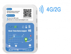 TT18-4G-S 4G Real Time Temperature Humidity Data Logger GPS GSM Tracker With Real-time Tracking