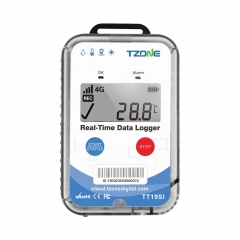 TZ-TT19SI-13 Real Time Iot Solution 4G Temperature And Humidity Data Logger Wifi GPS Data Logger