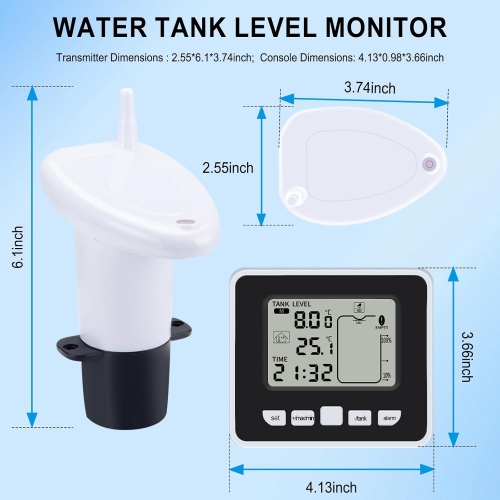 Tank Liquid Level Indicator FT0021 Wireless Tank Liquid Level Indicator ...