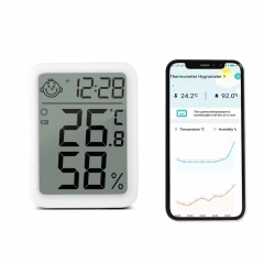 YZ6046B LCD Digital Thermometer Hygrometer Temperature Indoor Convenient Temperature Sensor Humidity Meter Wireless Smart Large-screen