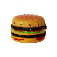 MT508 Kitchen Double Hamburger Timer Food Shape Timer