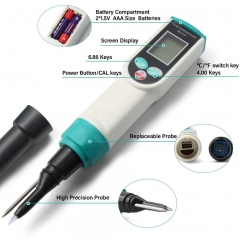 PH-2023 Display Digital Soil PH Tester Equipment With High Precision Sensitive Electrode 0.00~14.00PH ATC