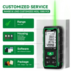 Sndway SW-GT70 70m Green Outdoor Rangefinder 50m Magnetic Force Oem Laser Distance Meter for Measuring Height