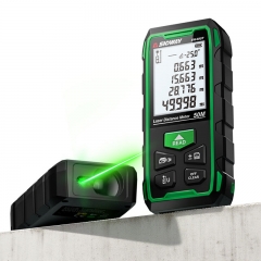 Sndway SW-GT80 80m Green Outdoor Rangefinder 50m Magnetic Force Oem Laser Distance Meter for Measuring Height