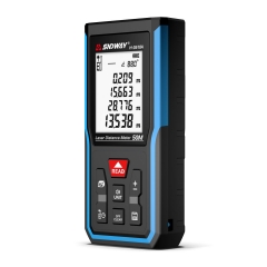 Sndway H-D60A 60m Laser Distance Meter with Digital Angle Rechargeable Lcd Screen Handheld Customized Range Finder Distance Meters