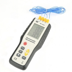HT9815 -200 ~1372°C (-328 ~2501°F ) 4-Channel Thermocouple Thermometers Measuring Temperature Via Probe and It Is Usually Used in Industrial Measurement