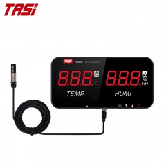 TASI TA623B Digital Hygrometer & Thermometer with Probe Wall-Mounted IP65 Protection High Accuracy -20C~80C 1 Year Warranty
