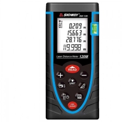 SW-120 120m Handheld Laser Rangefinder Measurement of Distance, Area, Volume, Etc
