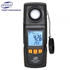 GM1020 High Precision Digital Illuminance Meter 0.1LUX Photometer 0.1 Spectral Bandwidth Operating -20~+60 for Low Light