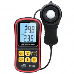 BENETECH GM1030 Lux Meter Digital Handheld Light Meter Split Type Lux Meter