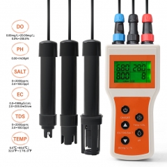 YK-100 Handheld Digital 6-in-1 Dissolved Oxygen DO/pH/TDS/EC/SALT/TEMP Water Quality Tester